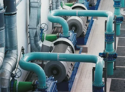 إنشاء شبكات مياه الشرب والنقل